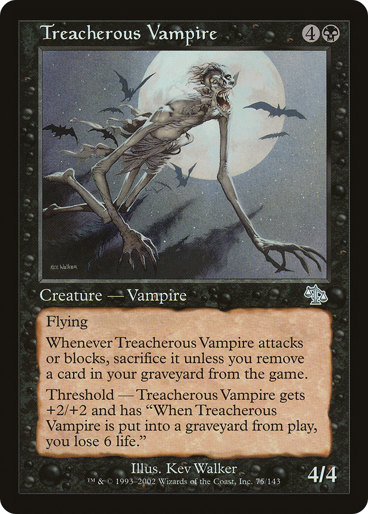 Vampire traître (JUD-075) - Jugement 