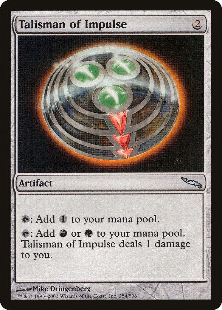 Talisman d'Impulsion (MRD-254) - Mirrodin Foil