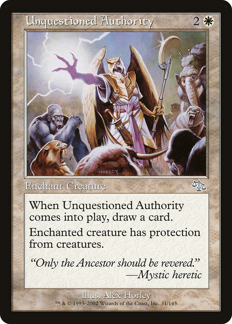 Autorité incontestée (JUD-031) - Jugement Foil