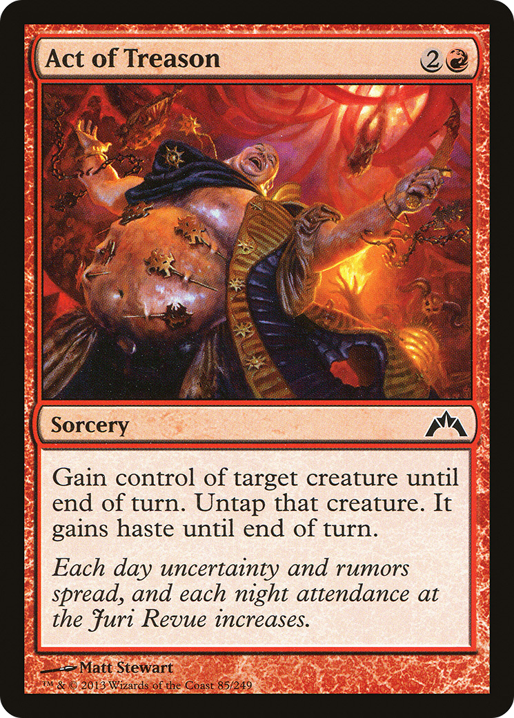Acte de trahison (GTC-085) - Gatecrash Foil 