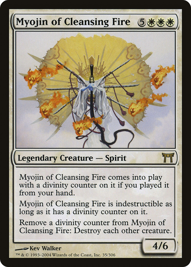 Myojin du Feu Purificateur (CHK-035) - Champions de Kamigawa Foil 