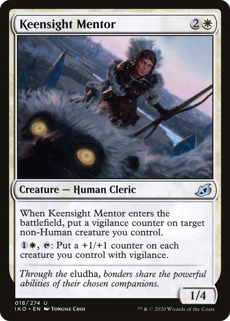 Mentor Keensight (IKO-018) - Ikoria : Le repaire des Béhémoths 