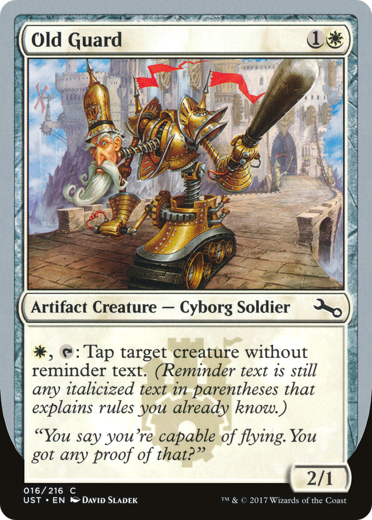 Vieille Garde (UST-016) - Instable 