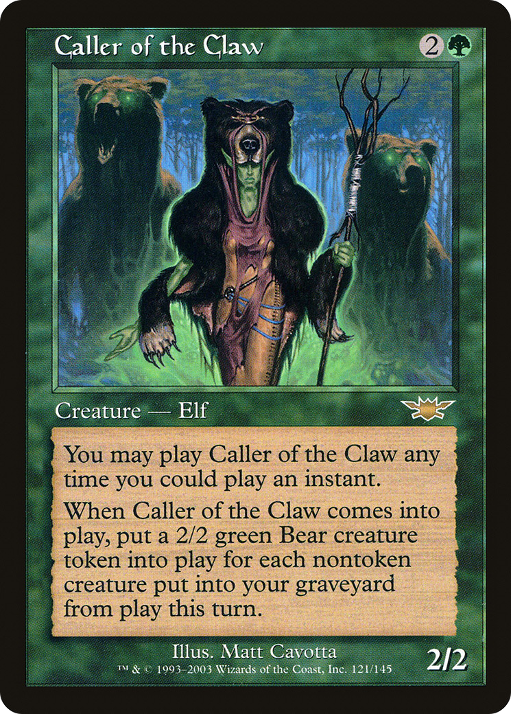 L'Appelant de la Griffe (LGN-121) - Legions Foil