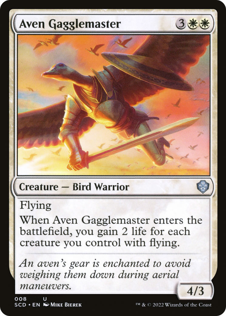 Aven Gagglemaster (SCD-008) - Decks de commandant de départ 