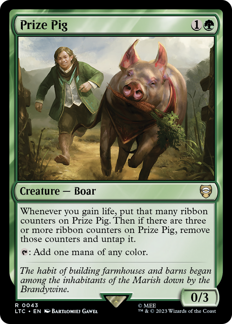 Prize Pig (LTC-043) - Tales of Middle-earth Commander