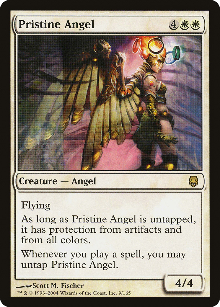 Pristine Angel (DST-009) - Darksteel Foil