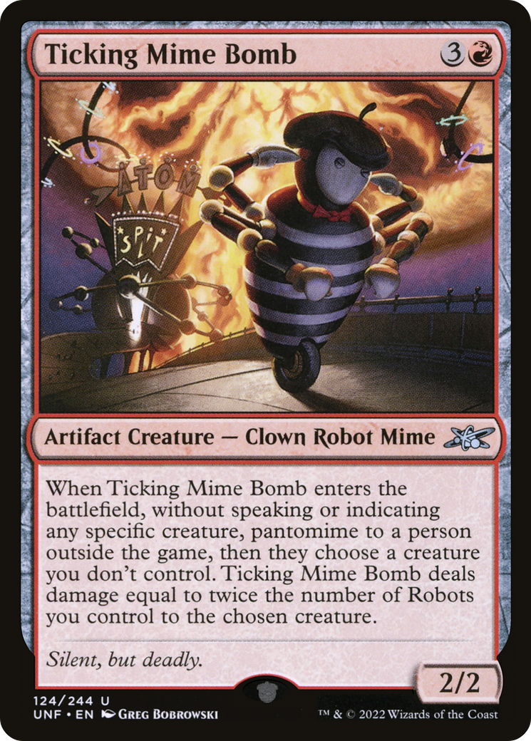 Bombe Mime à retardement (UNF-124) - Unfinity Foil