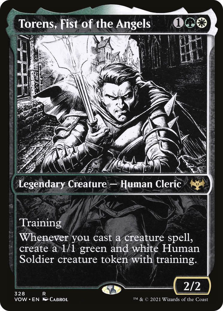 Torens, Fist of the Angels (Showcase) (VOW-328) - Innistrad: Crimson Vow: (Showcase)