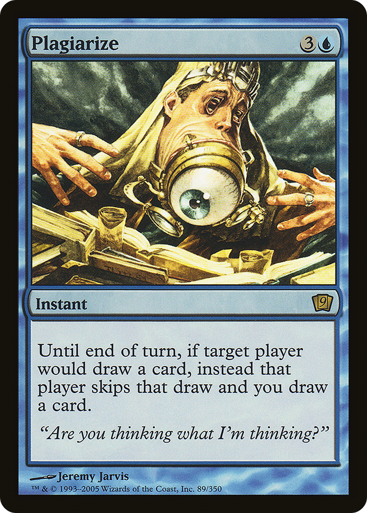 Plagiarize (9ED-89★) - Neuvième édition