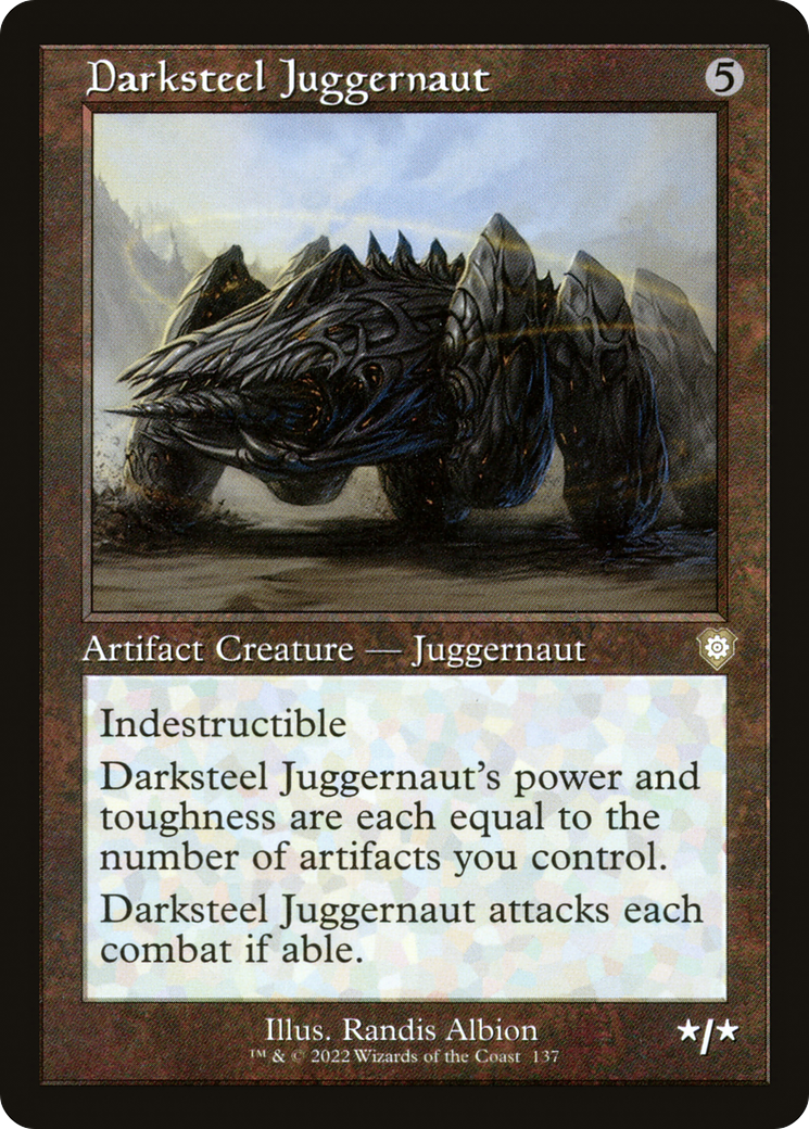 Darksteel Juggernaut (BRC-137) - Le commandant de guerre des Frères