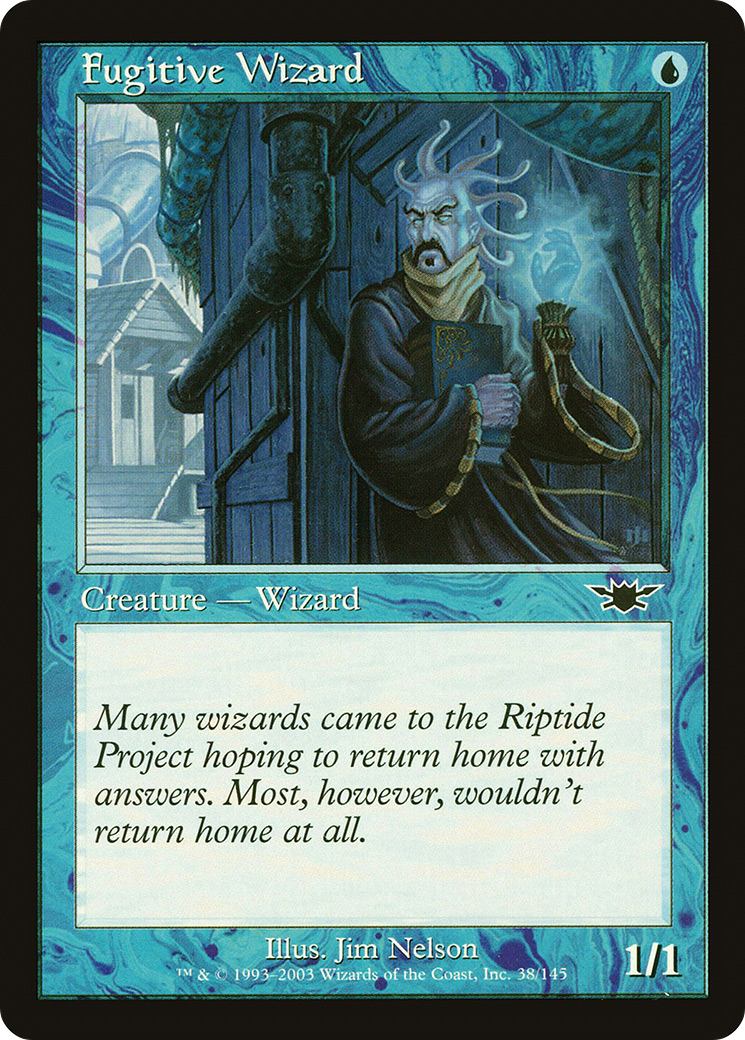 Sorcier fugitif (LGN-038) - Legions Foil 