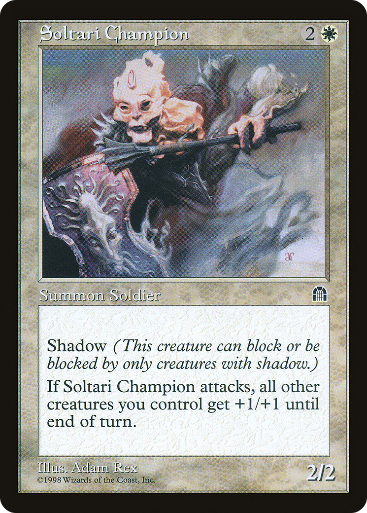 Champion Soltari (STH-018) - Forteresse 