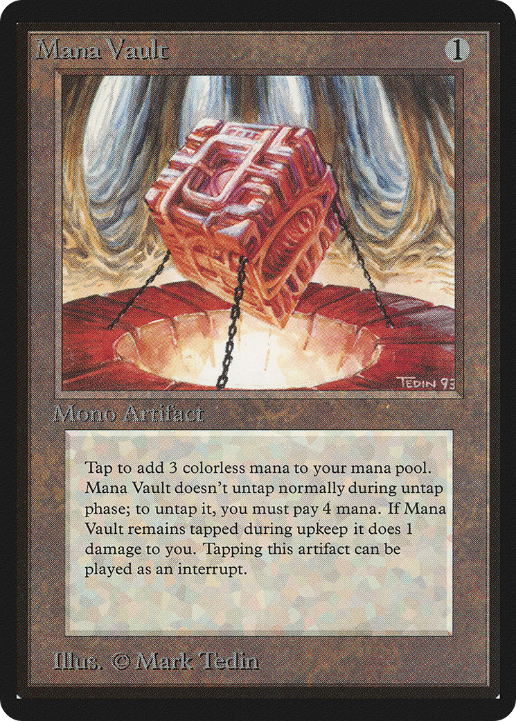 Mana Vault (LEB-) - Limited Edition Beta