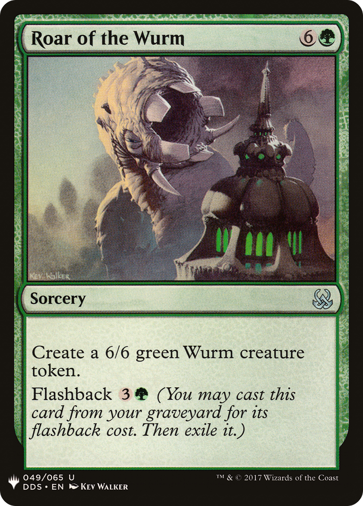 Roar of the Wurm (LIST-DDS-49) - The List