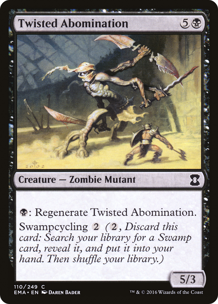 Twisted Abomination (EMA-110) - Eternal Masters Foil