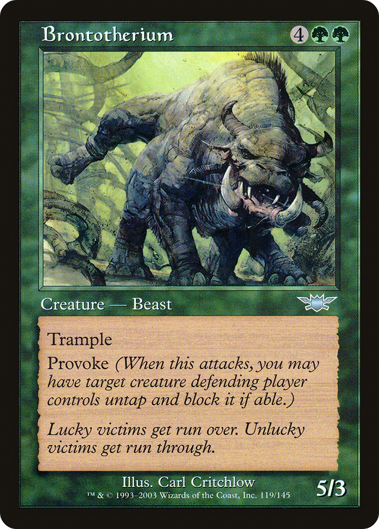 Brontotherium (LGN-119) - Légions 