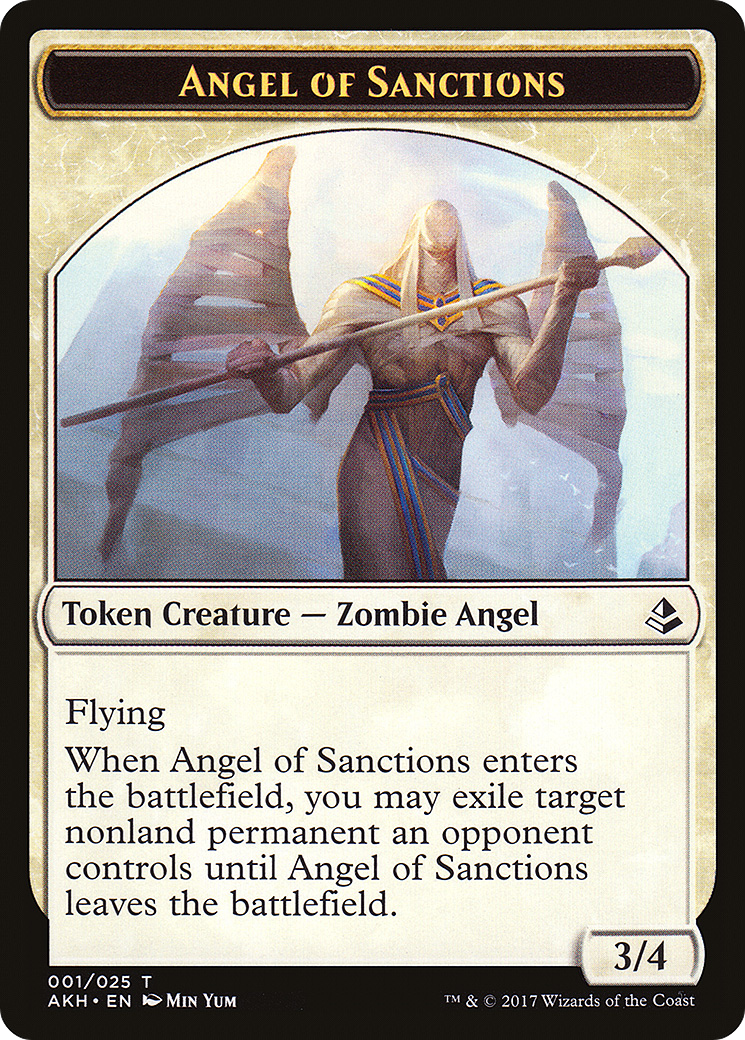 Ange des sanctions (TAKH-001) - Jetons Amonkhet