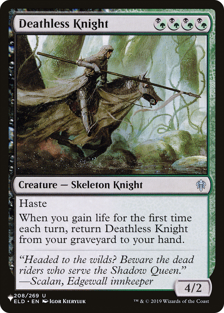 Deathless Knight (LIST-208/269) - The List