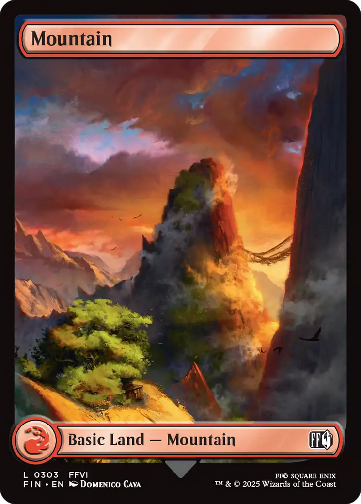Mountain (FIN-303) - FINAL FANTASY Foil