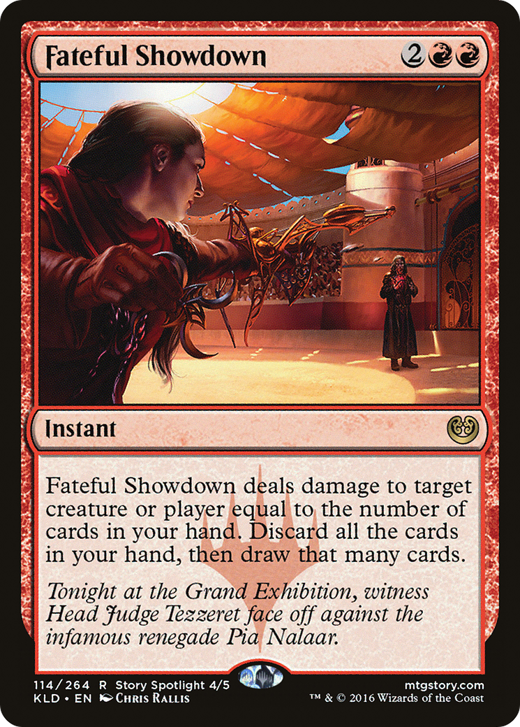 Confrontation fatidique (KLD-114) - Kaladesh Foil 