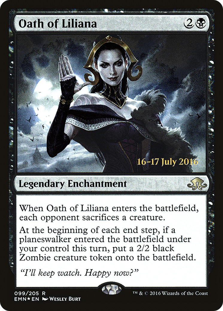Le Serment de Liliana (PEMN-99S) - Promotions Eldritch Moon 