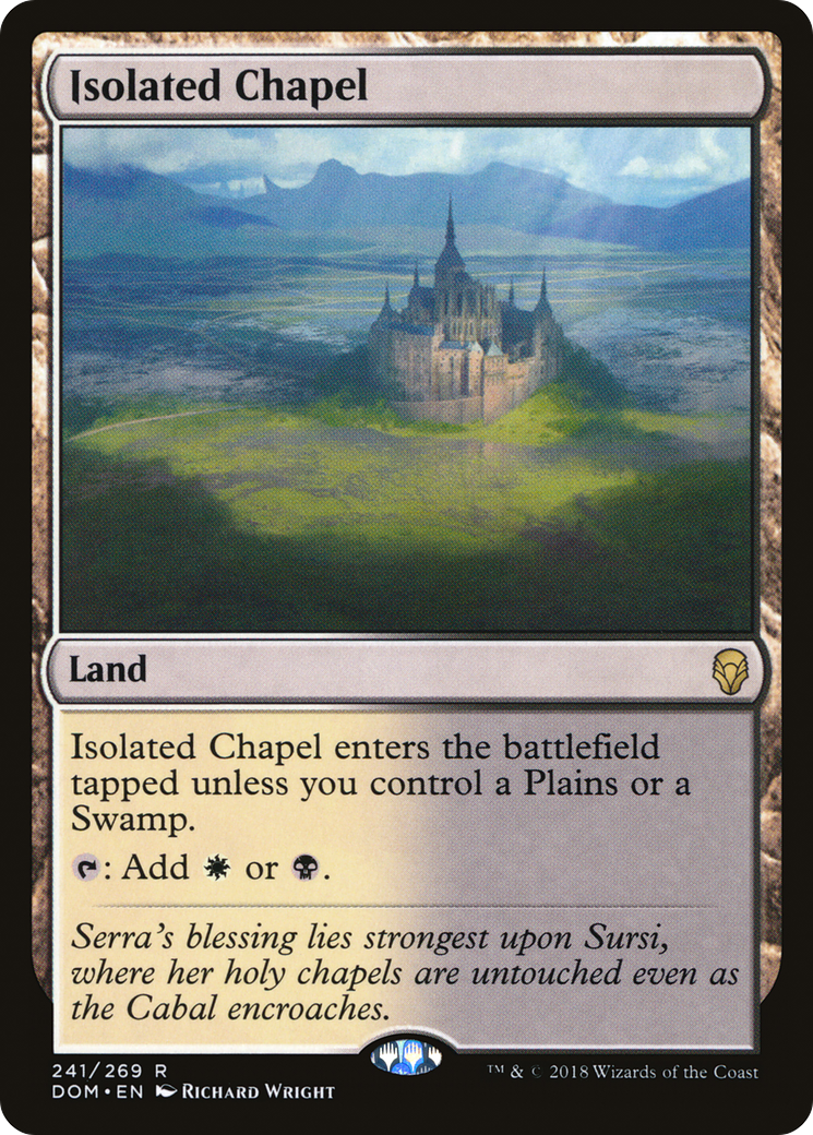 Chapelle isolée (DOM-241) - Dominaria Foil