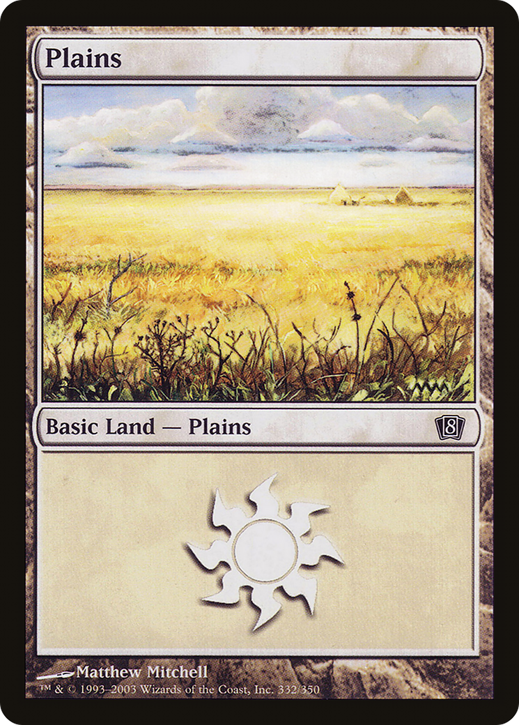 Plains (8ED-332★) - Huitième édition