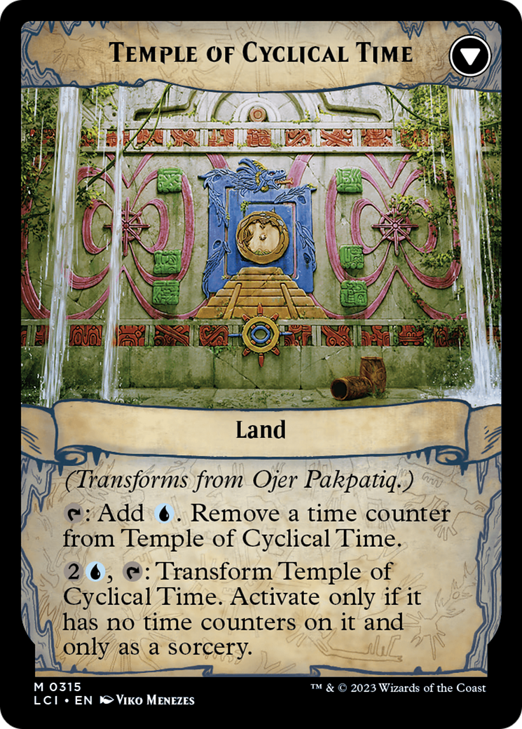 Ojer Pakpatiq, Époque la plus profonde // Temple du temps cyclique (LCI-315) - Les cavernes perdues d'Ixalan : (Vitrine) 