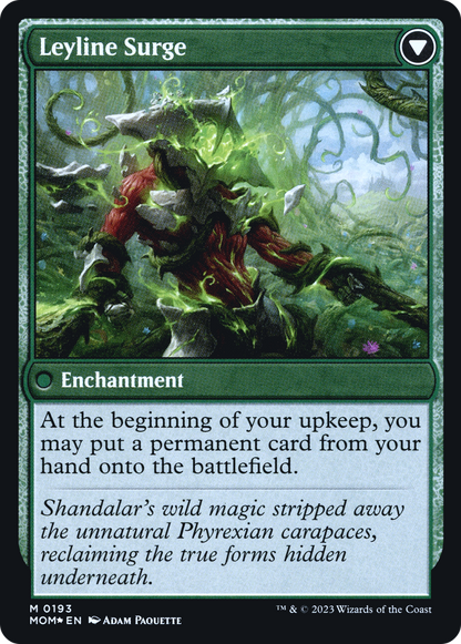 Invasion de Shandalar // Leyline Surge (PMOM-193S) - Promotions de March of the Machine 