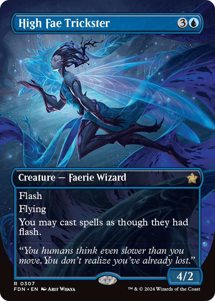 Grand Fae Trickster (FDN-307) - Fondations (sans bordure) 