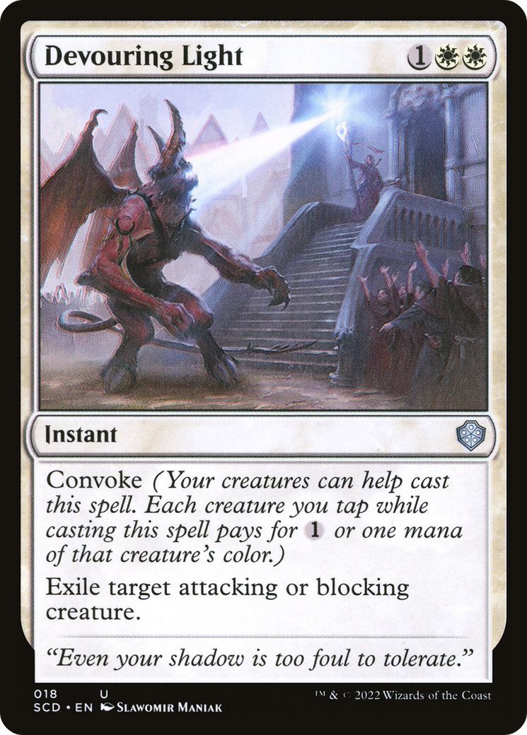 Devouring Light (SCD-018) - Starter Commander Decks