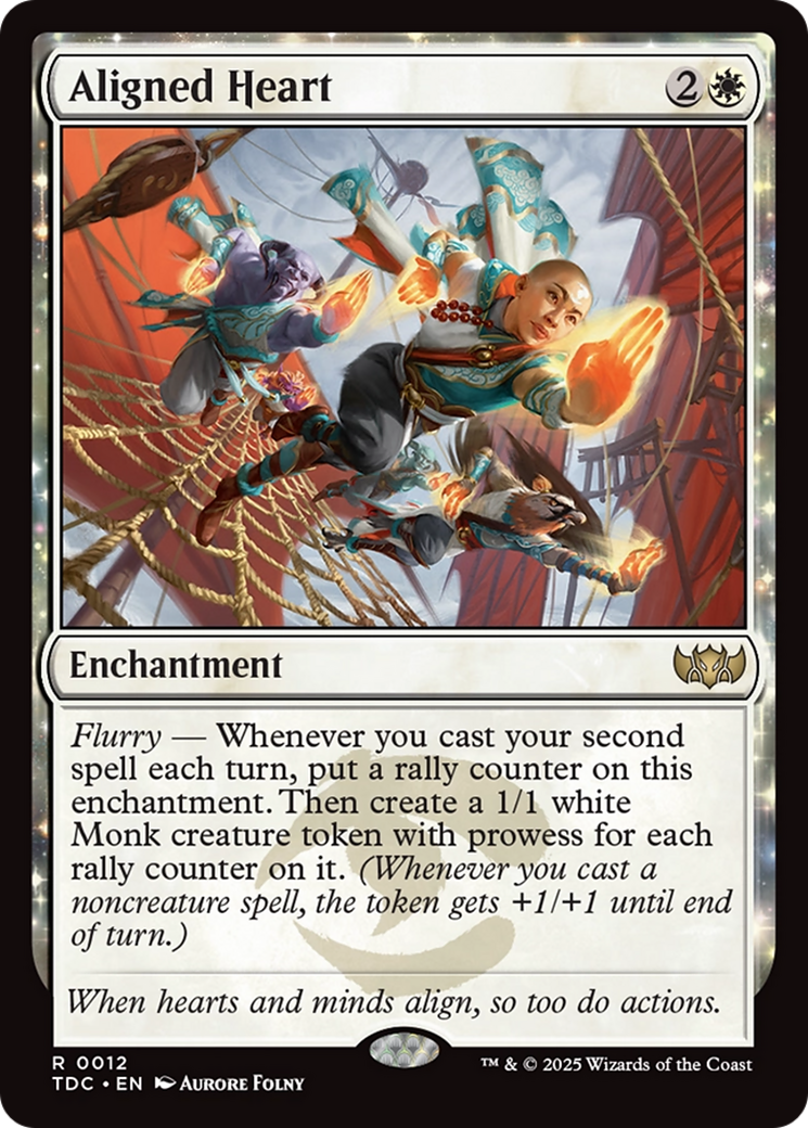 Cœur aligné (TDC-012) - Commandant : Tarkir : Tempête de dragons 