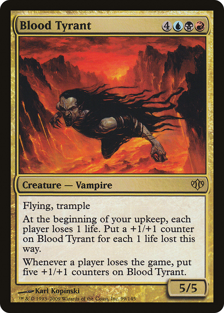 Tyran de sang (CON-099) - Conflux Foil