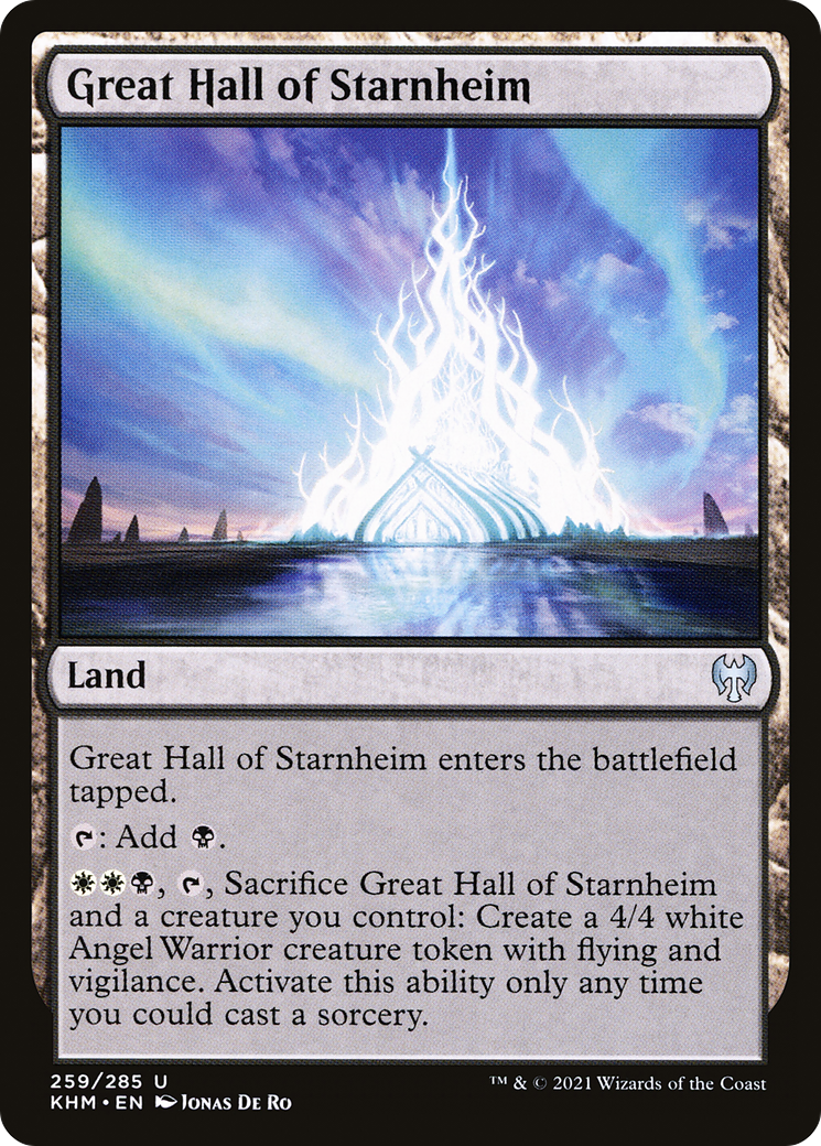 Grande Salle de Starnheim (KHM-259) - Kaldheim Foil 