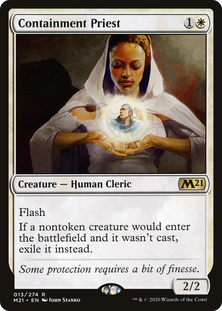 Containment Priest (M21-013) - Core Set 2021 Foil