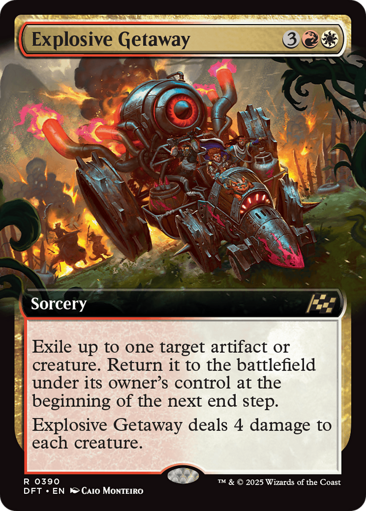 Escapade explosive (Extended Art) (-390) - Aetherdrift 
