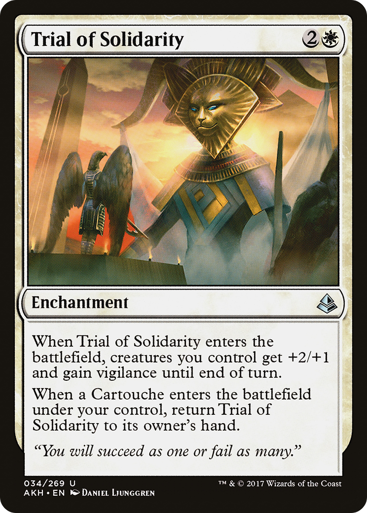 Procès de Solidarité (AKH-034) - Amonkhet Foil 