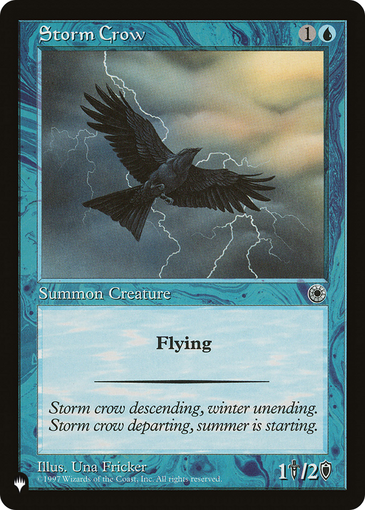 Storm Crow (LIST-POR-69) - The List