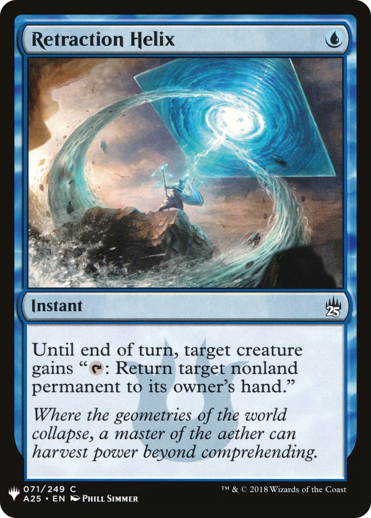Retraction Helix (LIST-A25-71) - The List