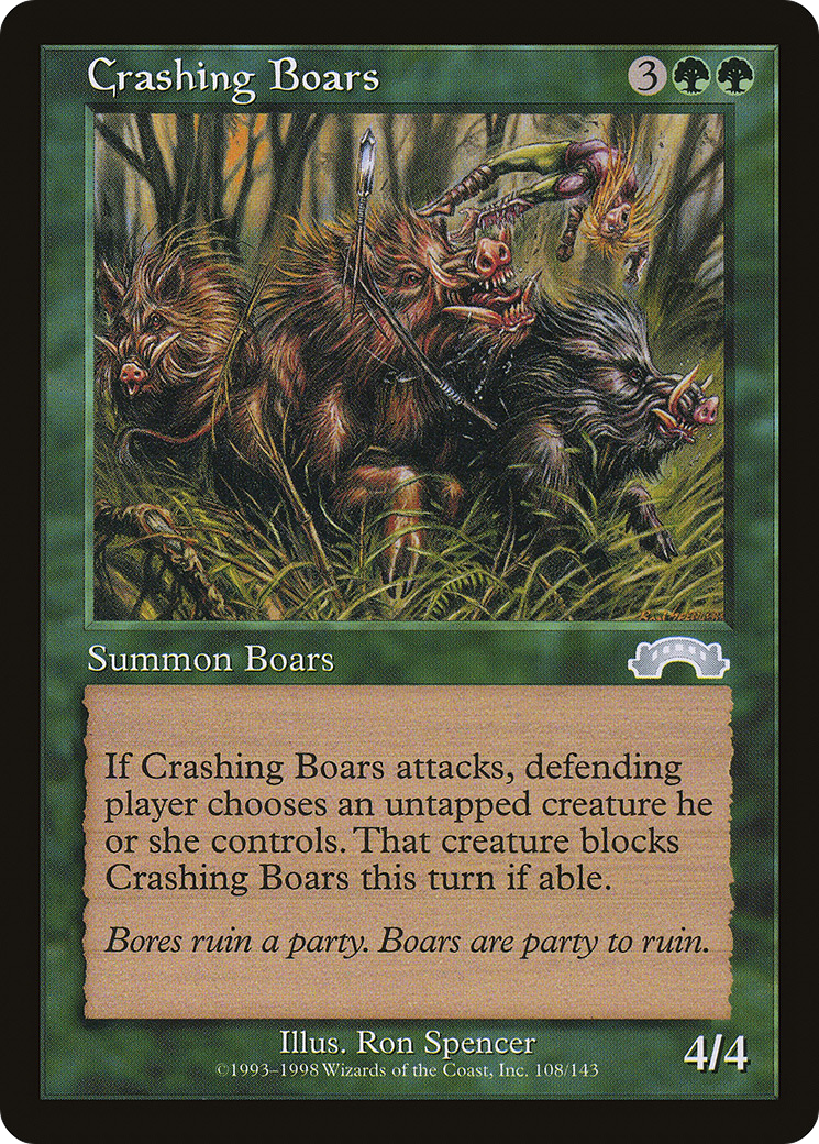 Crashing Boars (EXO-108) - Exodus