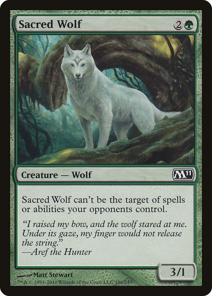 Sacred Wolf (M11-196) - Magic 2011