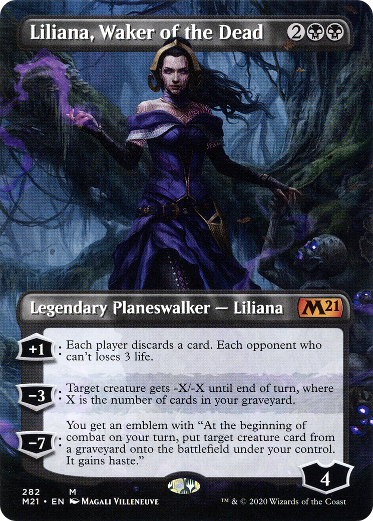 Liliana, la réveilleuse des morts (M21-282) - Coffret de base 2021 (sans bordure) 