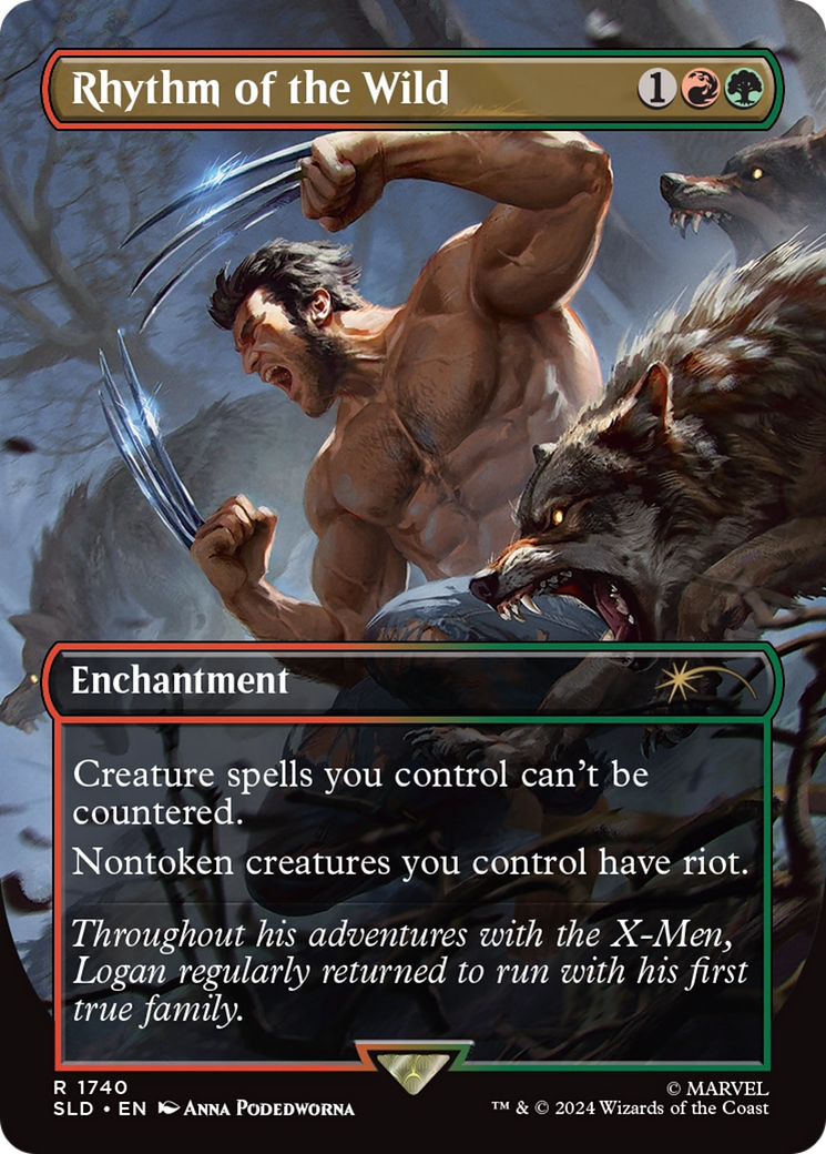 Rhythm of the Wild (SLD-1740) - Secret Lair Drop (Borderless)