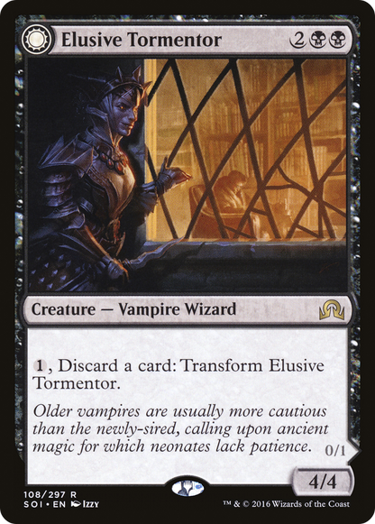 Tourmenteur insaisissable // Brume insidieuse (SOI-108) - Ombres sur Innistrad : (Transformation double face) Foil 