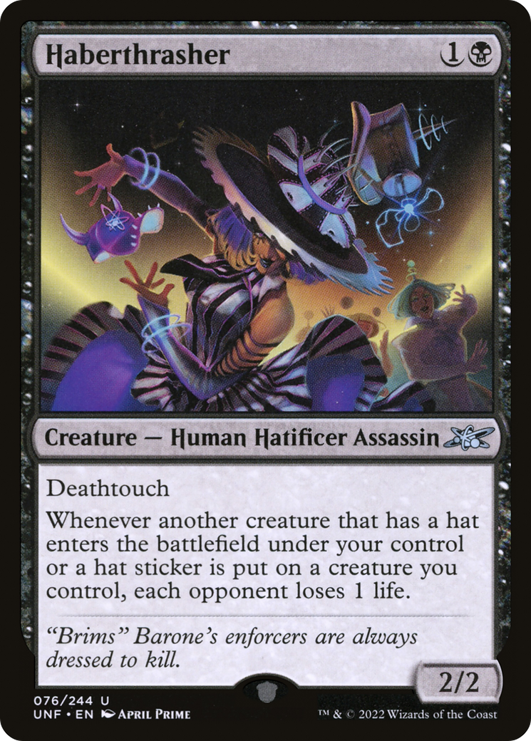 Haberthrasher (UNF-076) - Unfinity Foil