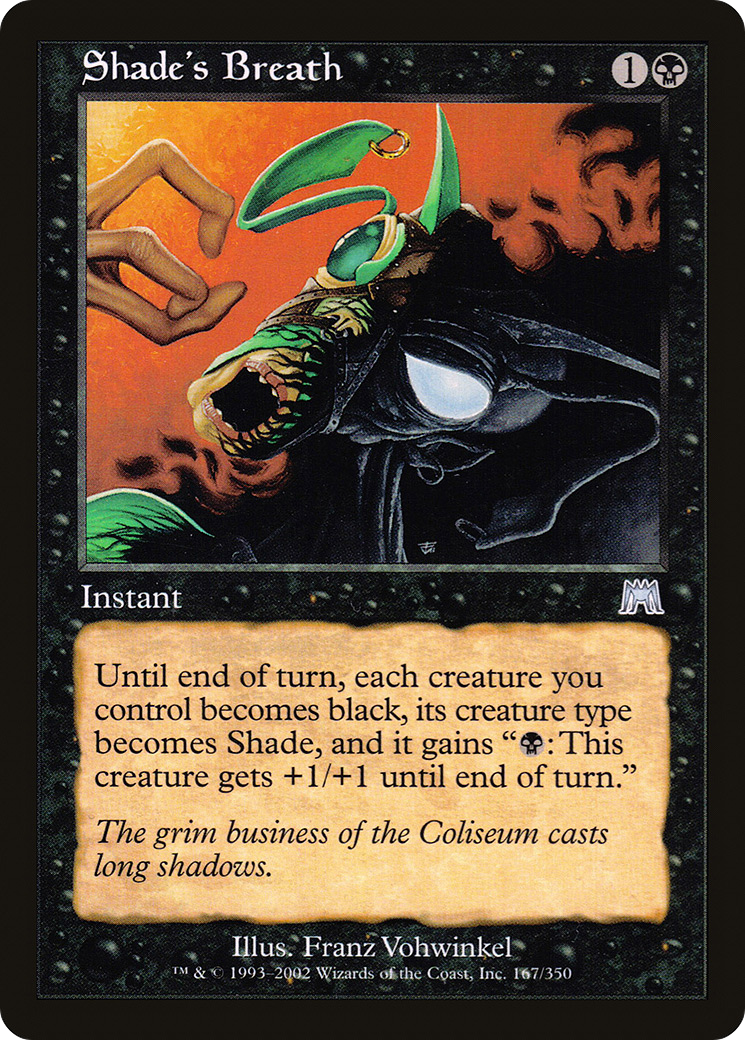 Souffle de l'Ombre (ONS-167) - Onslaught Foil 
