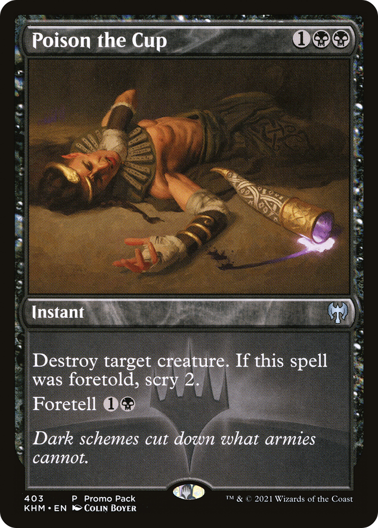 Empoisonner la Coupe (KHM-403) - Kaldheim Foil 