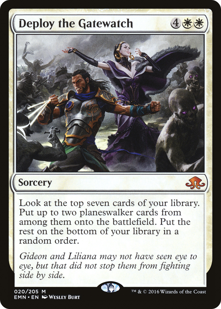 Déployer les Sentinelles (EMN-020) - Eldritch Moon Foil