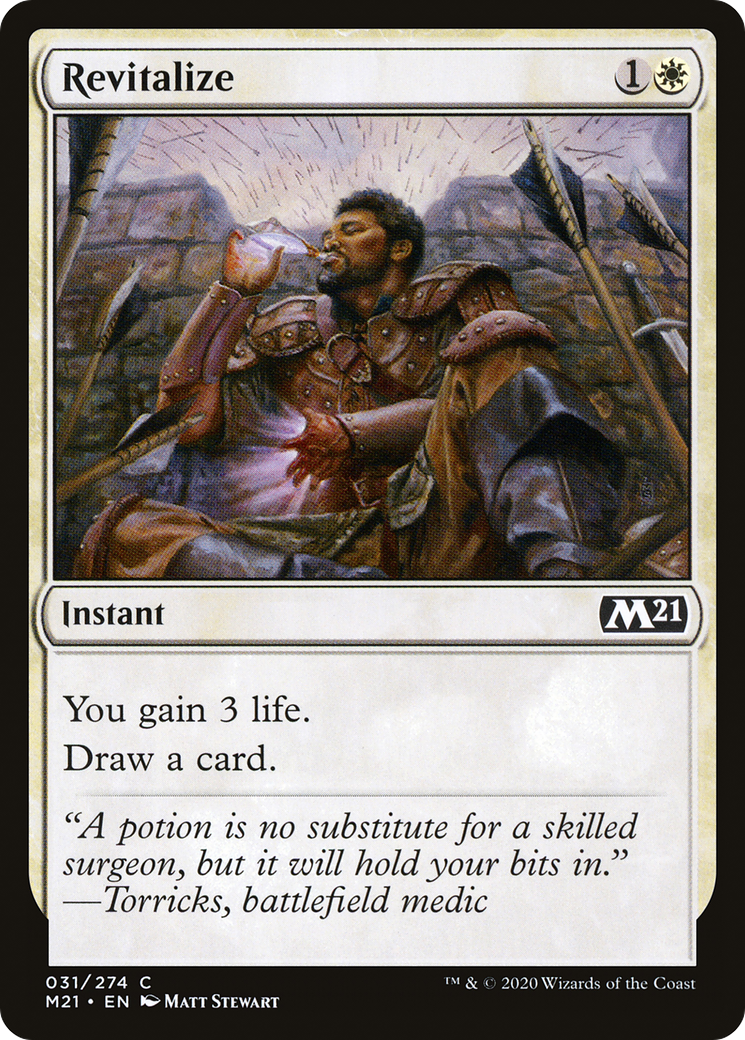 Revitalize (M21-031) - Core Set 2021 Foil